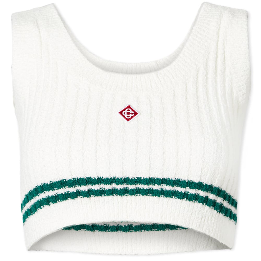 Podprsenka Casablanca Casa Sport Boucle Bralet Biela | WS23-KW-363-01, 0