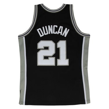 Dres Mitchell & Ness NBA Swingman Jersey San Antonio Spurs Tim Duncan Čierna | SMJYGS18208-SASBLCK98TDU, 2
