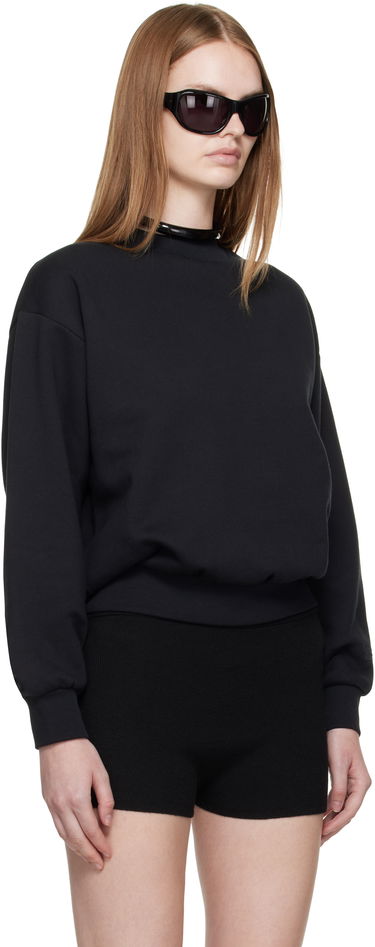 Mikina Fear of God Fear of God ESSENTIALS Classic Fit Crewneck Sweatshirt Čierna | 192SP255550FW, 1