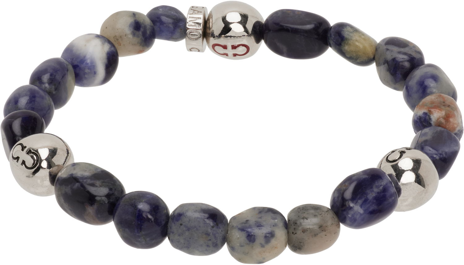 Náramok FERRAGAMO Ferragamo Baroque Beads Bracelet Modrá | 785673, 1