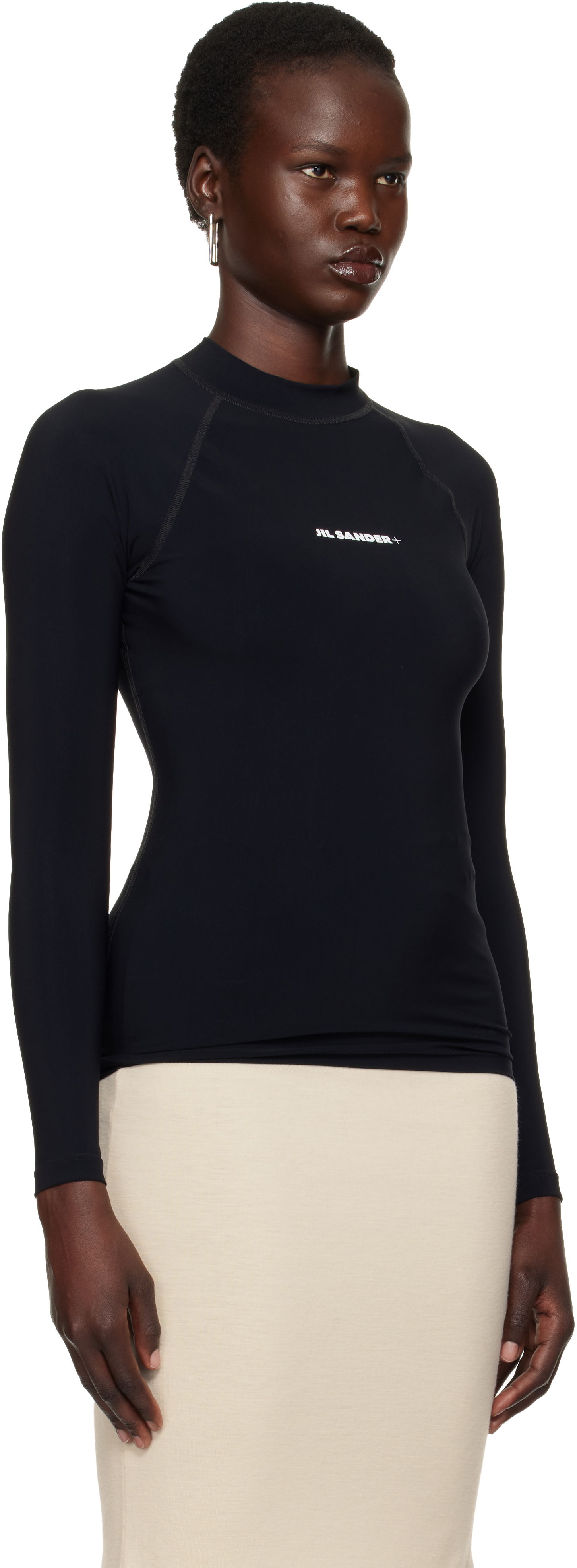 Tričko Jil Sander Jil Sander Surf Top Čierna | J40NH0022_J20032, 1
