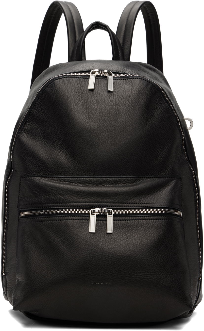 Batoh Rick Owens Rick Owens Concordians Leather Backpack Čierna | RA02E0771 LCN
