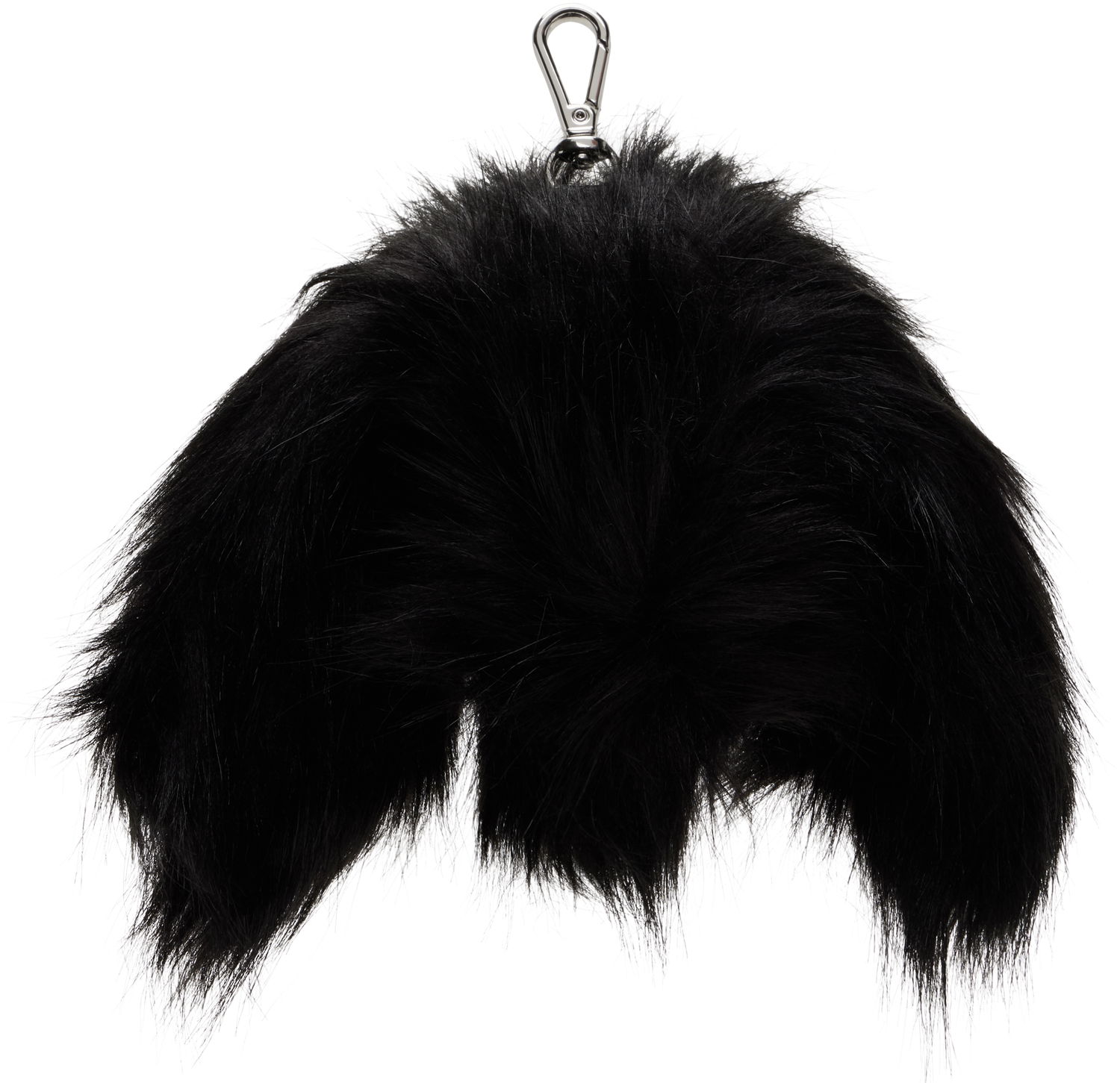 Kľúčenka Simone Rocha Simone Rocha Faux Fur Hare Coin Purse Bag Charm Čierna | COINPURSE1 0815, 0