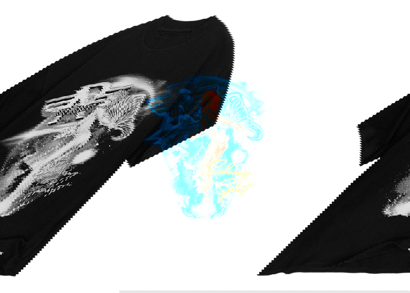 Tričko Represent Clo Represent Enduring Spirit T-shirt Off Black Čierna | MT4020-171, 0