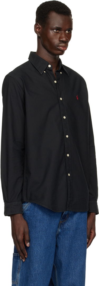 Košeľa Polo by Ralph Lauren Ralph Lauren Garment-Dyed Oxford Shirt Čierna | 710716303002, 1