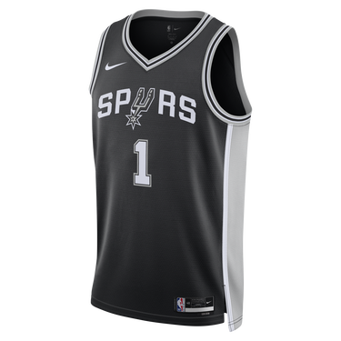Dres Nike Dri-FIT NBA San Antonio Spurs Icon Edition 2022/23 Swingman Jersey Čierna | DN2022-015, 0