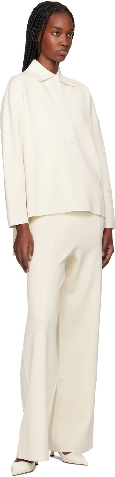 Sveter Max Mara Max Mara Vand Polo Shirt Biela | 2511361068600, 3
