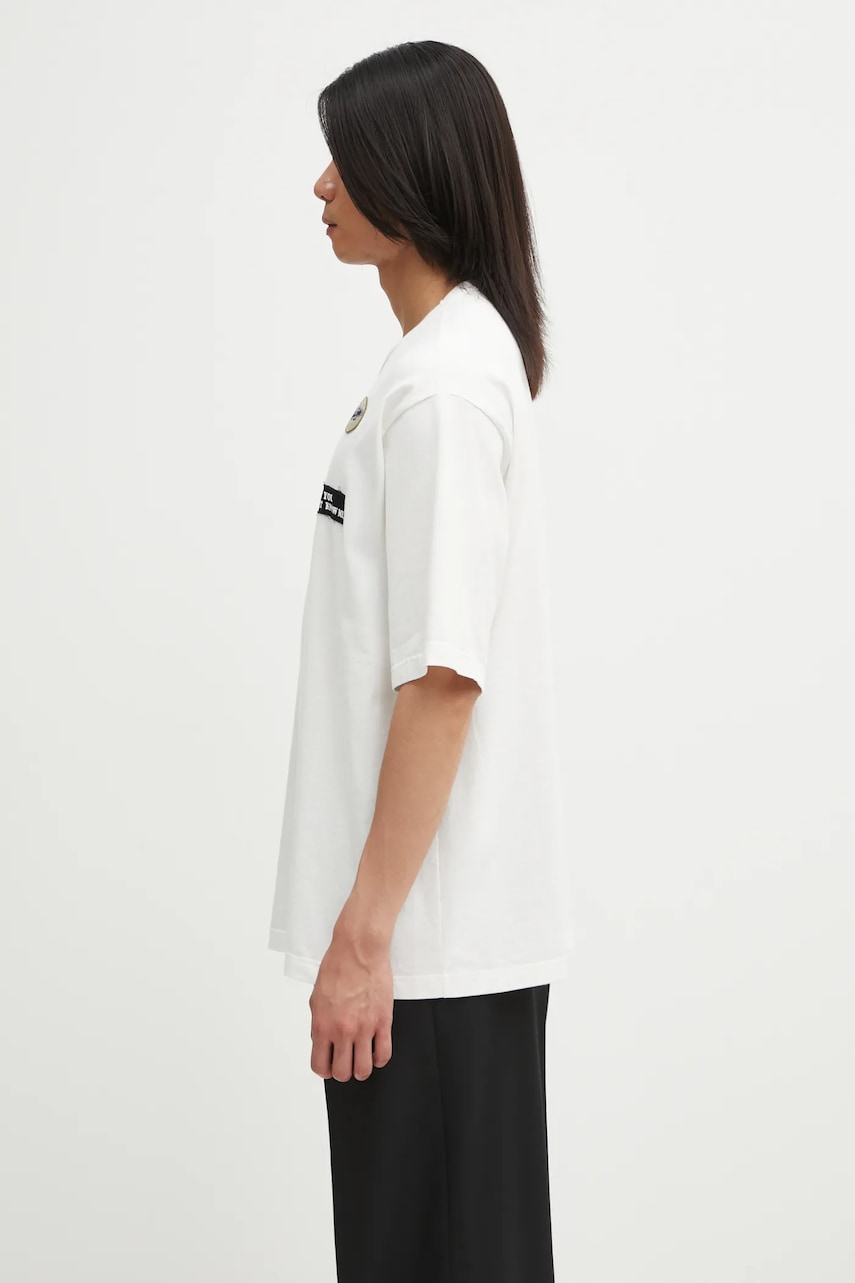 Tričko UNDERCOVER Undercover T-Shirt with Patches Biela | UP2E4812, 1