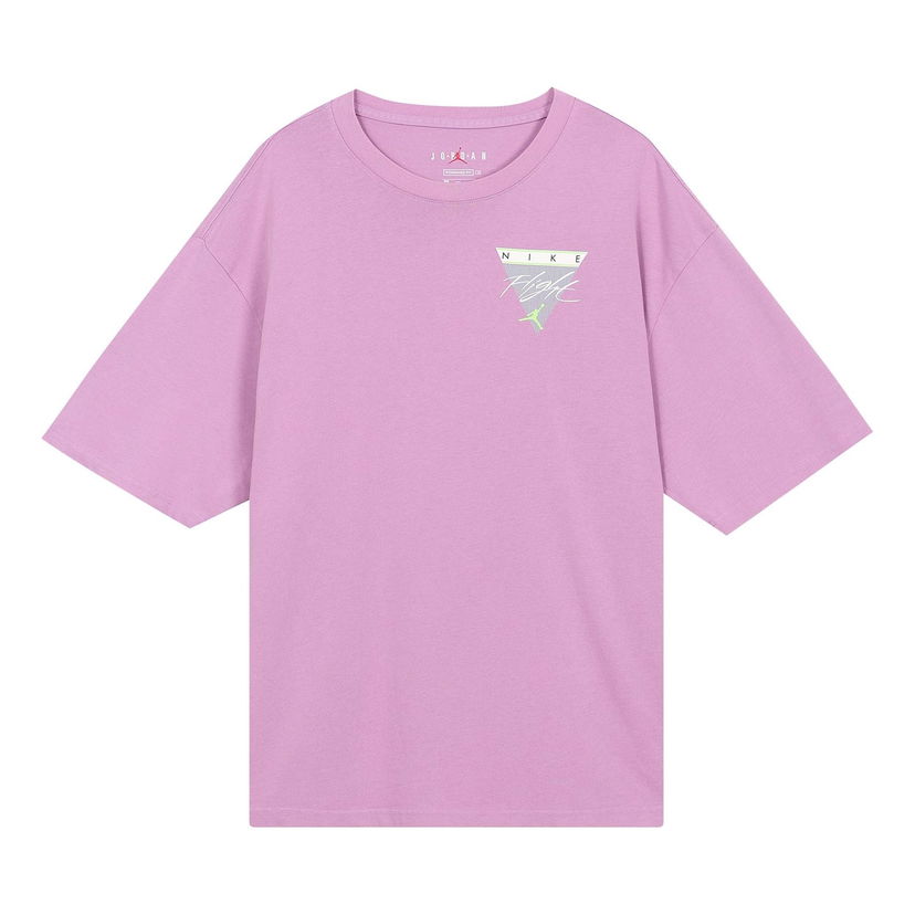 Tričko Jordan Jordan Flight Essentials Washed T-Shirt Fialová | CZ8064-591