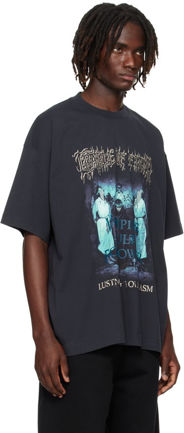 Tričko VETEMENTS Vetements Cradle of Filth 'Vampire Cult' Oversized Graphic T-Shirt Čierna | UCF76TR700N, 1