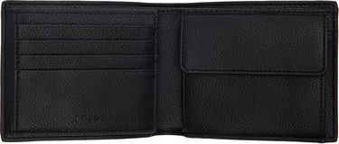 Peňaženka BOSS Men's Leather Trifold Wallet Čierna | 50536503, 2