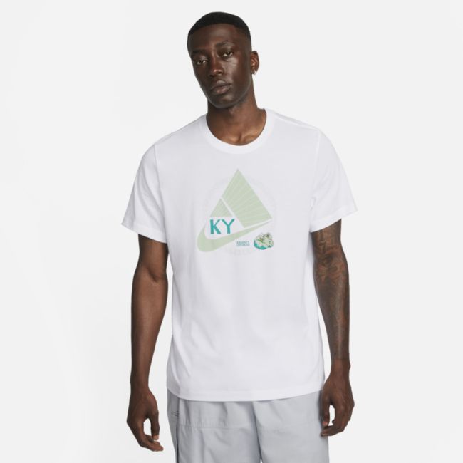 Tričko Nike Kyrie Dri-FIT Basketball T-Shirt Biela | DR7649-100, 1