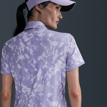 Polo tričko Nike Victory Dri-FIT Printed Golf Polo Shirt Fialová | FZ6893-533, 4