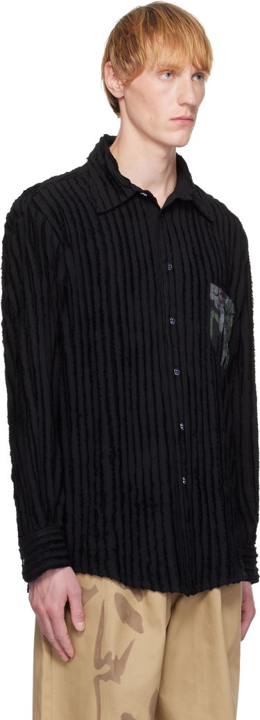 Košeľa Collina Strada Collina Strada Flower Drip Convention Shirt Biela | XX3690, 4