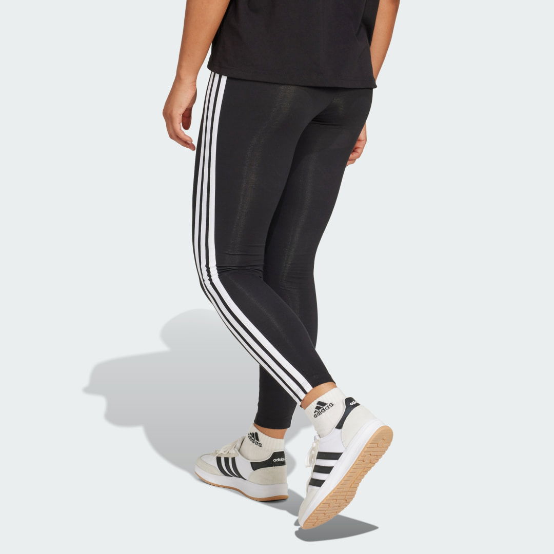 3-Stripes Cotton Leggings