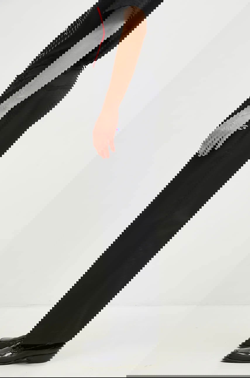 Nohavice Champion Straight Hem Pants Čierna | 220715, 1