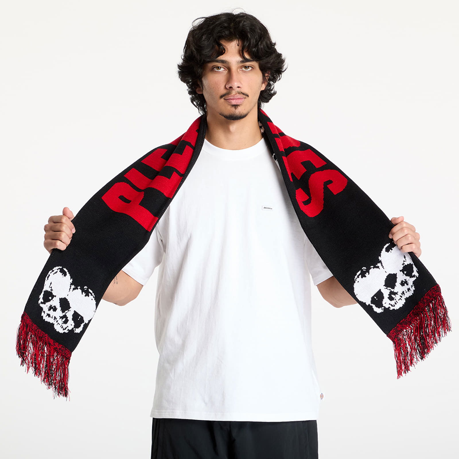 Skull Knit Scarf