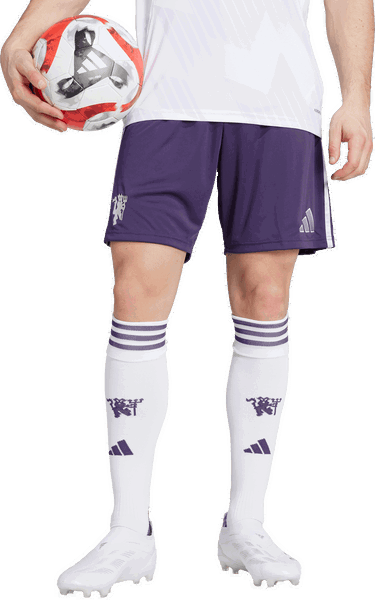Šortky adidas Performance Manchester United 25/26 Away Shorts Fialová | KA5443, 3