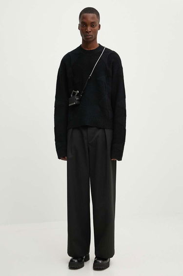 Sveter HELIOT EMIL Black Warm Wool Sweater Čierna | PREAW24.M.07.063.BLK01, 2