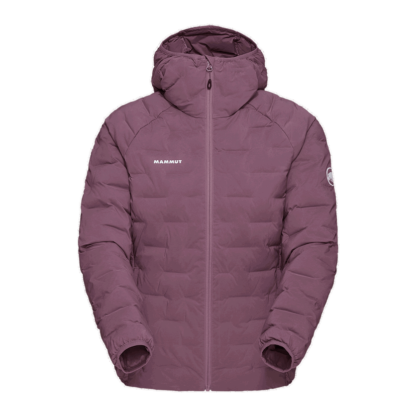 Prešívaná bunda Mammut Sender IN Hooded Jacket Fialová | 1013-03480-50604