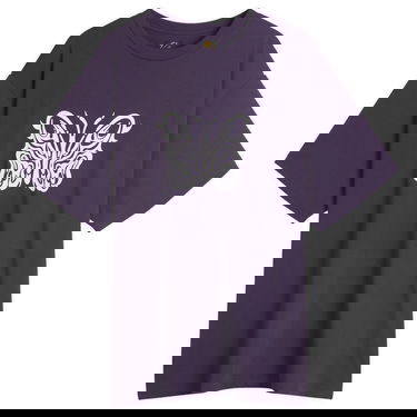 Tričko Needles Needles x Kae Tanaka Papillion Graphic T-Shirt, Size M Fialová | QV433-B, 0