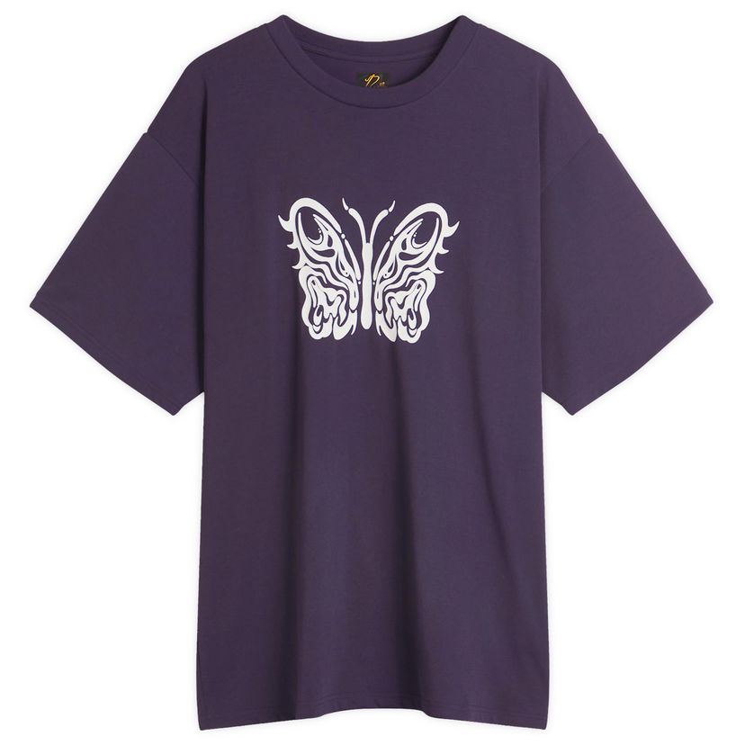 Tričko Needles Needles x Kae Tanaka Papillion Graphic T-Shirt, Size M Fialová | QV433-B