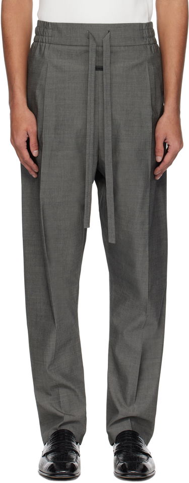Nohavice Fear of God Fear of God Oxford Drawstring Eternal Trousers Šedá | FGE240-4171OXF, 0