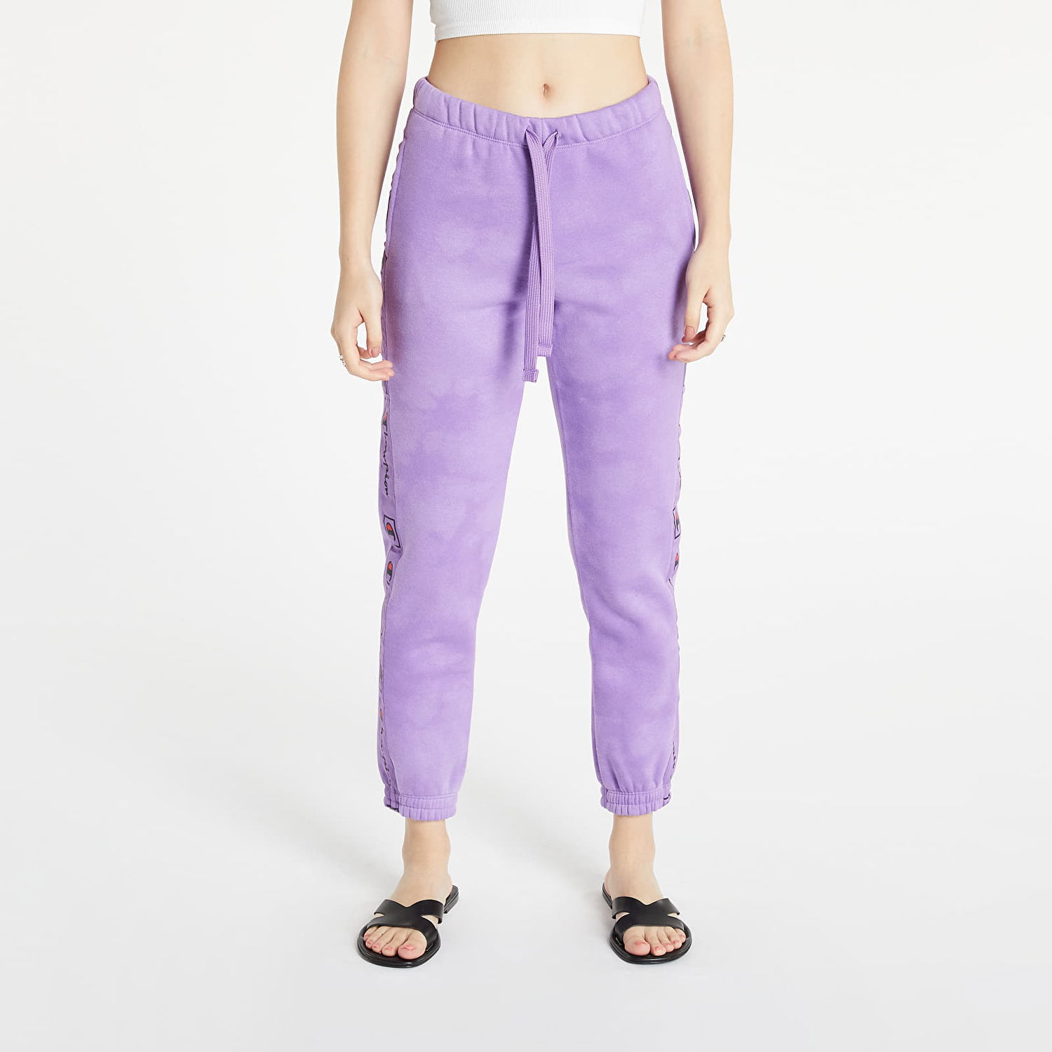 Tepláky Champion Printed Sweatpants Washed Purple Fialová | 114759 CHA VL012, 0
