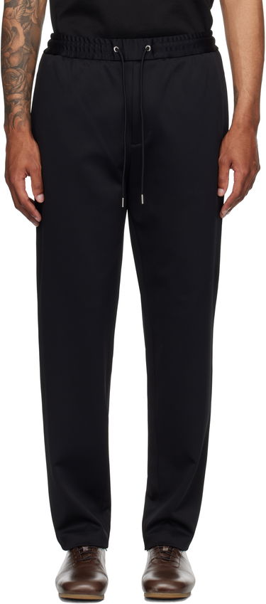 Nohavice Moncler Moncler Logo Jogging Trousers Čierna | K20912A0002289ALO, 0