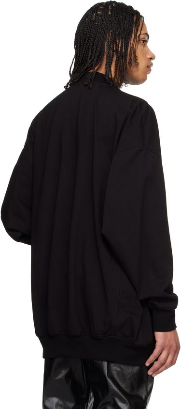 Bomber bunda Rick Owens Rick Owens Hollywood Jumbo Flight Bomber Jacket Čierna | RU01E5245 BA, 2