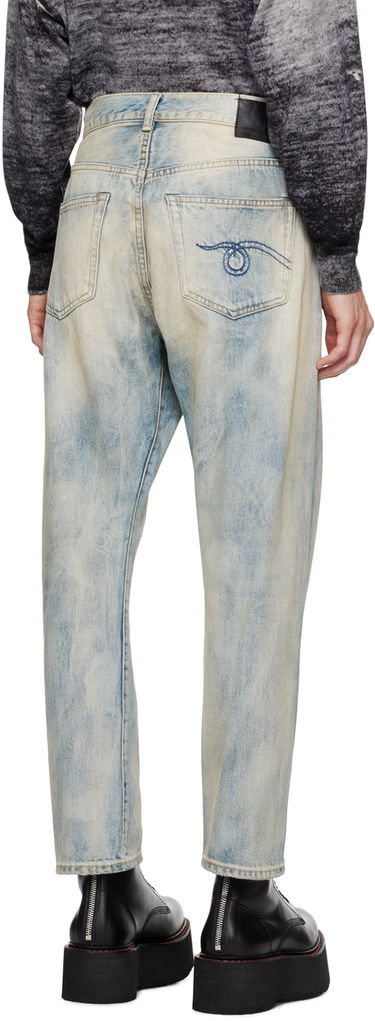 Džínsy R13 R13 Crossover Jeans Modrá | R13W2048 D218A, 2