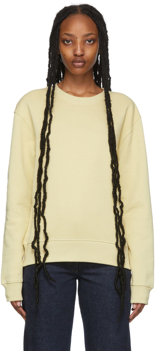 Sveter Dries Van Noten Crewneck Sweatshirt Žltá | 221-011122-4615, 0