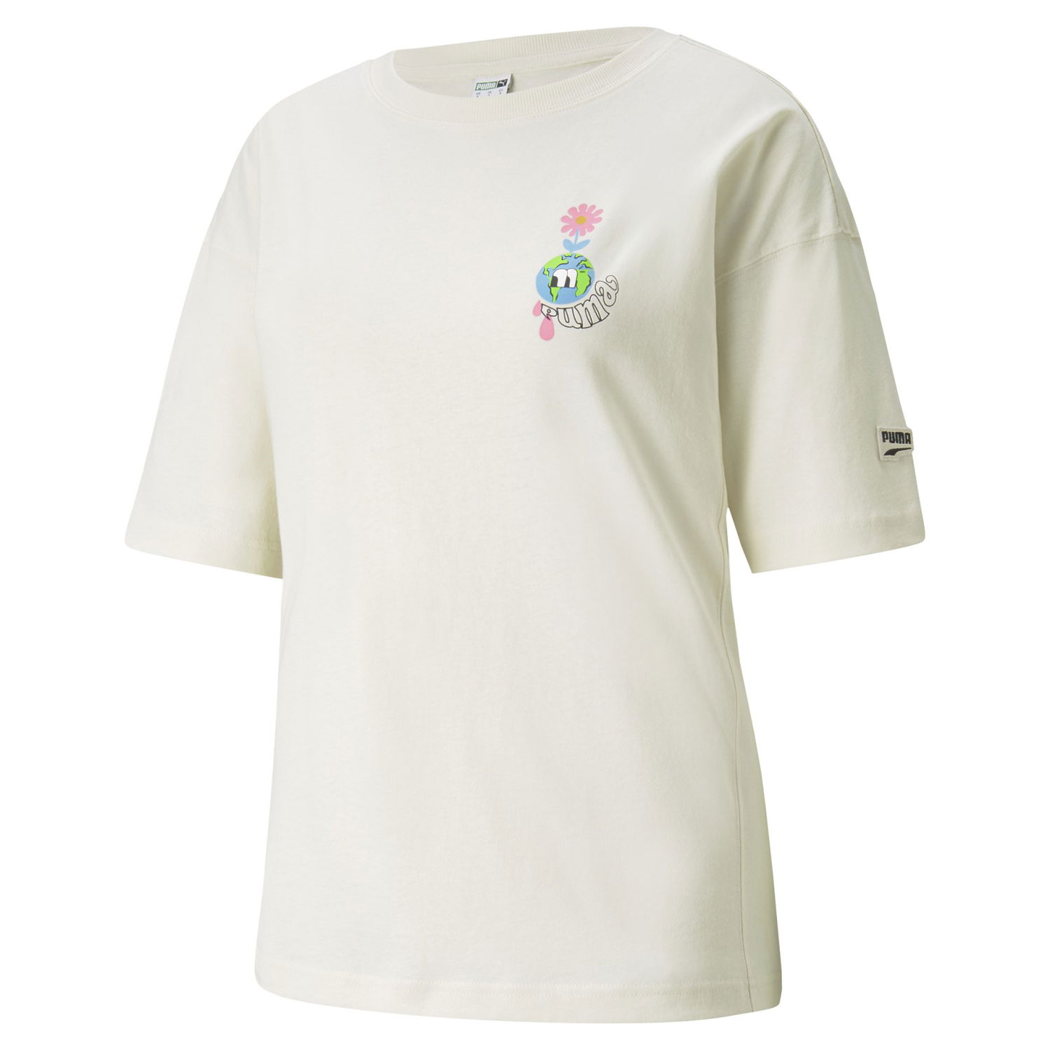 Tričko Puma Downtown Graphic Tee XS Biela | 531679-73, 0