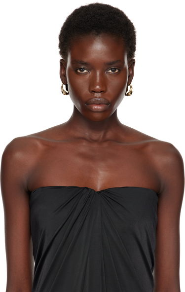 Náušnice FERRAGAMO Ferragamo Draped Earrings Žltá | 783320, 2