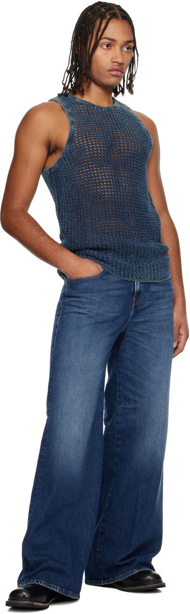 Tielko Diesel K-Reca Tank Top Modrá | A19669-0CBDP-8AT, 3