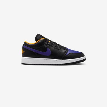 Tenisky a topánky Jordan Air Jordan 1 Low Lakers Čierna | 553560-075, 3