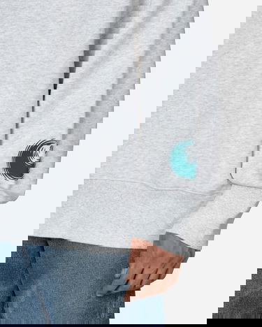 Mikina Carhartt WIP Mist 'Dedicated to the Good Life' Crewneck Sweatshirt Šedá | I033245 27XXX, 5