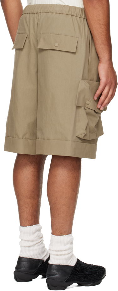 Šortky Simone Rocha Simone Rocha Multi Pocket Drawstring Cargo Shorts Béžová | 4172 1267, 2