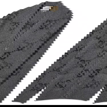 Sveter Gucci Knit Cardigan Šedá | 770507-XKDSJ-1128, 0