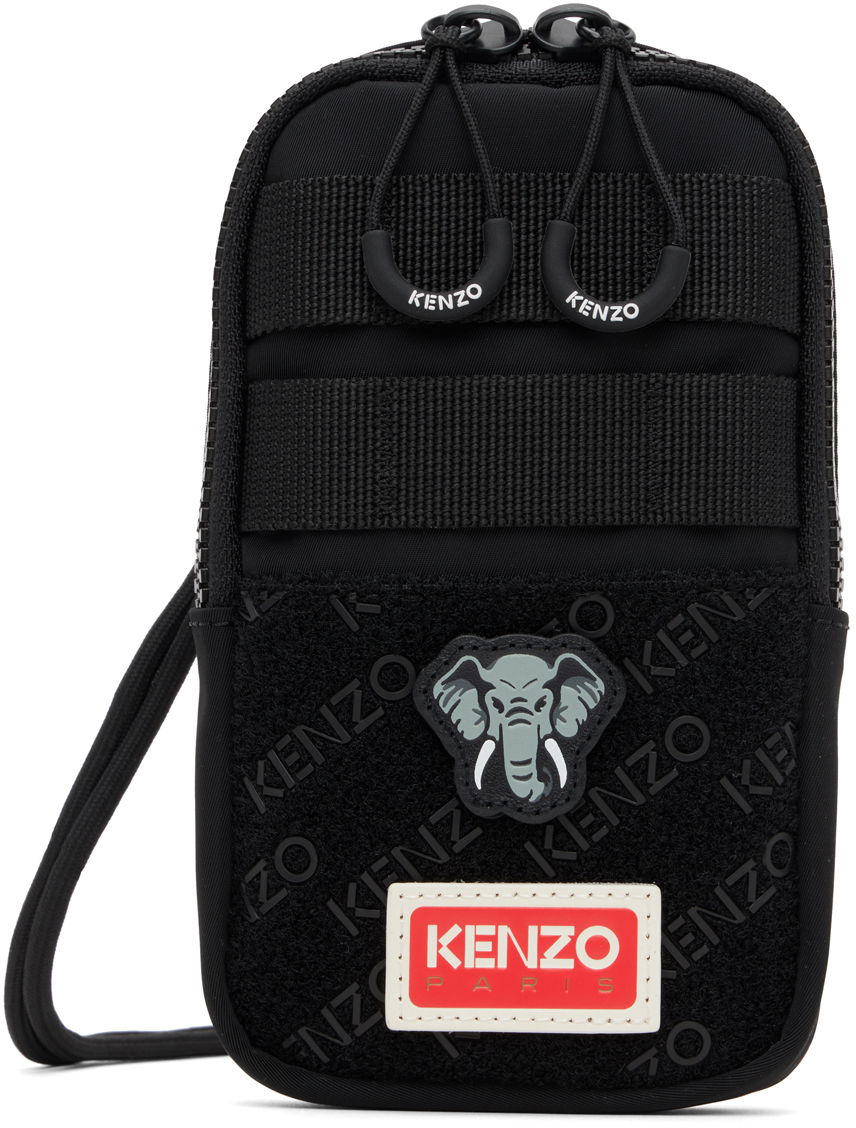 Kabelka KENZO Paris Jungle Phone Pouch Čierna | FD55PM208F30, 0