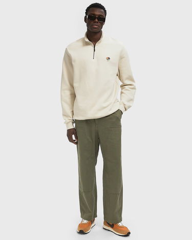 Mikina Les Deux Felipe Patch Half-Zip Sweatshirt Béžová | 1000390-215, 2