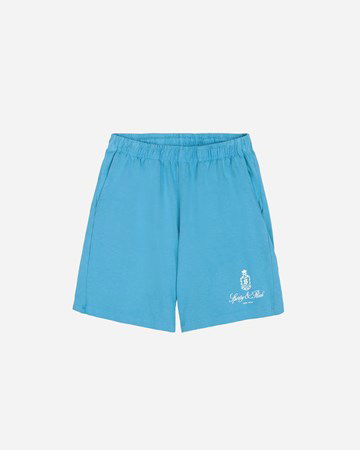 Šortky Sporty & Rich Vendome Gym Shorts Modrá | SH832BL, 0