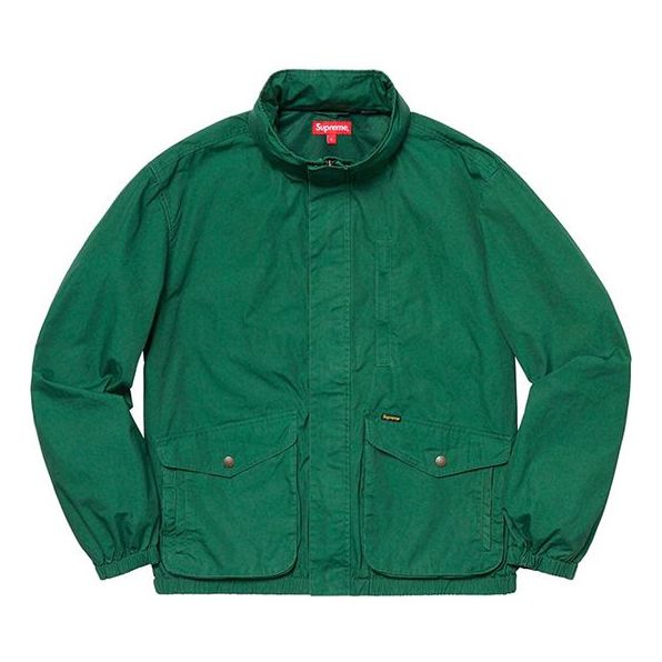 Vetrovka Supreme Highland Zipper Jacket Zelené | SUP-SS19-967