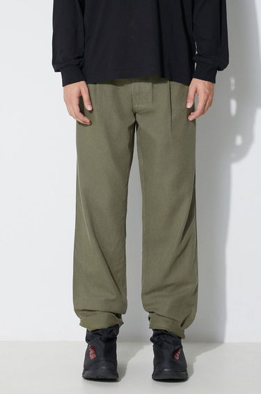 Nohavice Maharishi Chino Loose Trousers Zelené | 4604.OLIVE, 0