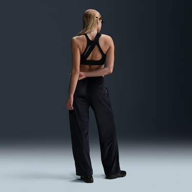 Tepláky Nike Sportswear Chill Knit Mid-Rise Velour Pants Čierna | HJ0922-010, 2