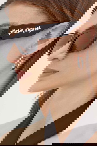 Slnečné okuliare Palm Angels Palm Angels Logo Rectangular Sunglasses Čierna | PERI002.531007, 3