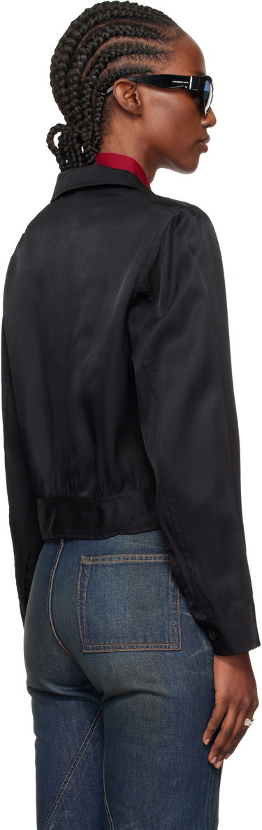 Bomber bunda OUR LEGACY Tuxedo Bomber Jacket Čierna | W4252TF, 2