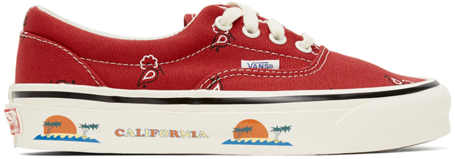 Tenisky a topánky Vans OG Era Paisley Red Červená | VN0A4BVAXE5, 0