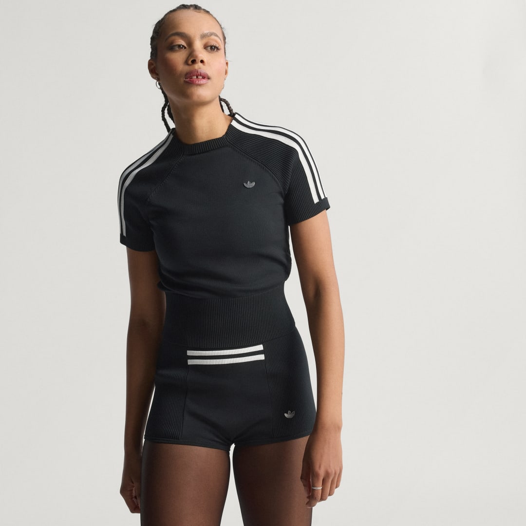 Tričko adidas Performance Cali Sock T-Shirt Čierna | JW2518, 0