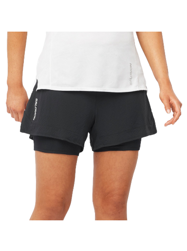 Šortky Salomon Sense Aero 2in1 Shorts Čierna | lc2037600